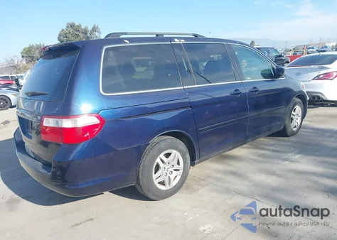 2006 Honda Odyssey Ex-L из США, поврежденный, VIN 5FNRL38766B105430